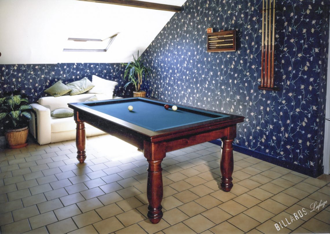 Billard français en bois massif